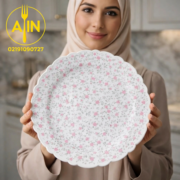 ارکوپال سرویس۲۵پارچه ایلیا صورتی لئون