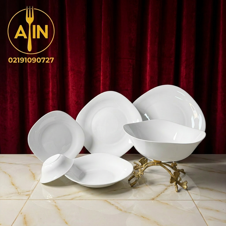 ارکوپال ۲6پارچه لئون طرح مربع ساده