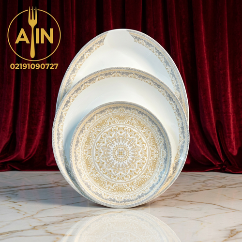 ارکوپال ۲6پارچه لئون طرح شاینا کرم