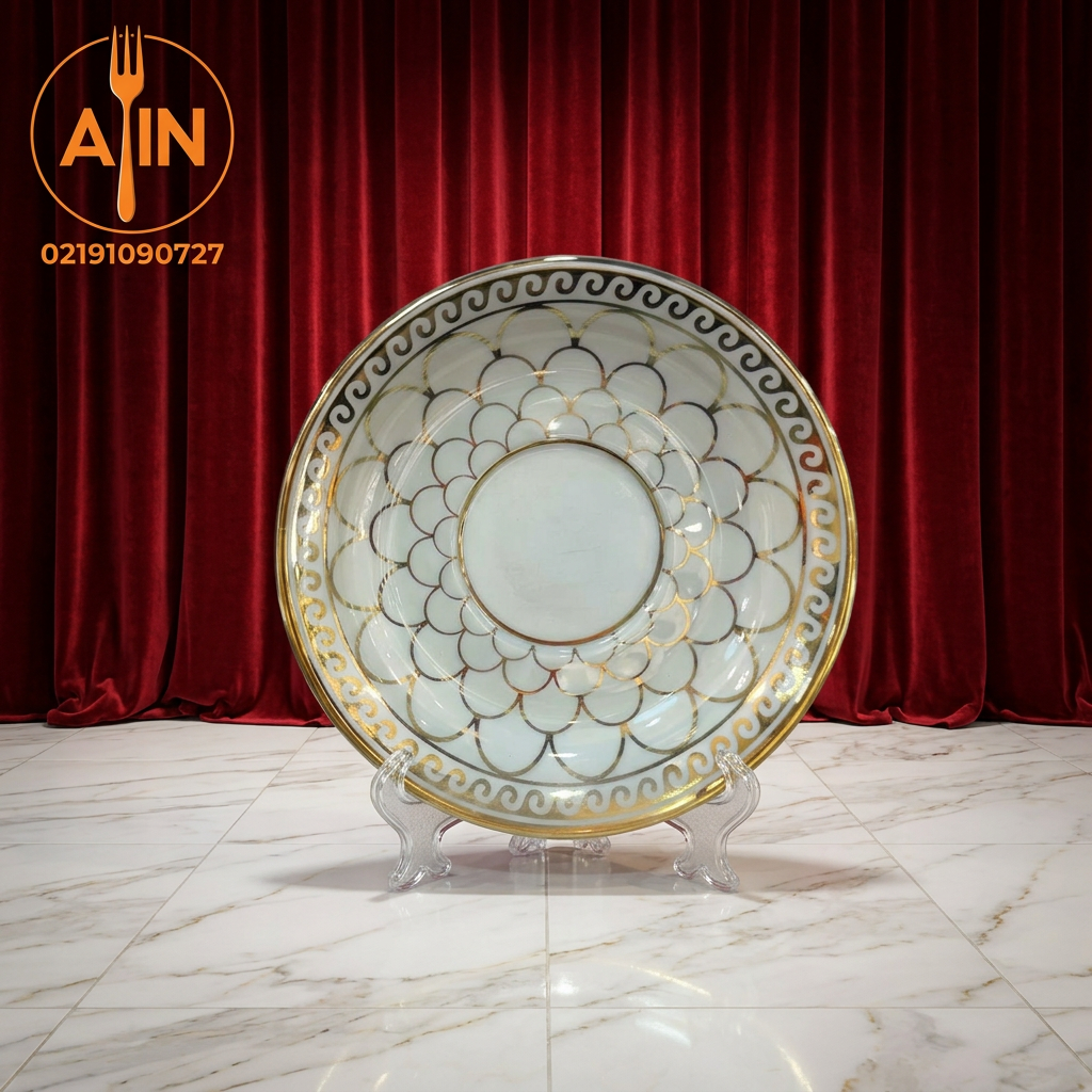 نعلبکی گرد مدل ماهی (ست ۶ عددی)