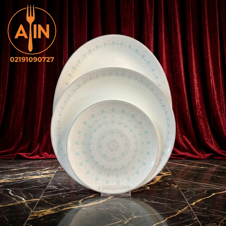 ارکوپال ۲6پارچه لئون طرح مرسانا سبز آبی