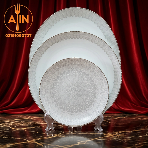 ارکوپال سرویس۲۶پارچه پارمیس طوسی مقصود